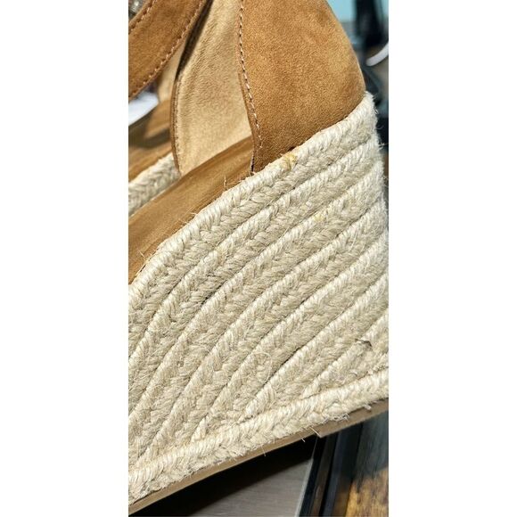 Universal Thread Women's Microsuede Espadrille Wedge Platform Sandal Size 11 - Picture 4 of 10